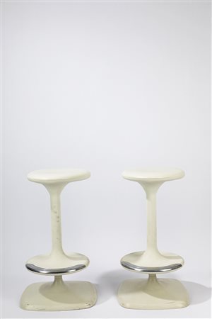 Manifattura Italiana - Coppia di sgabelli