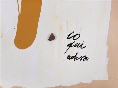 UGO CARREGA Pegli (GE) 17/08/1935 Io qui adesso, 1997 tecnica mista e...