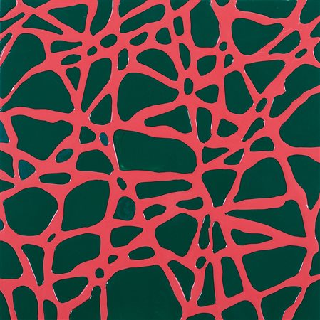 DAVIDE NIDO Senago 1966 Spider map, 2008 tecnica mista su tela cm. 40x40,...