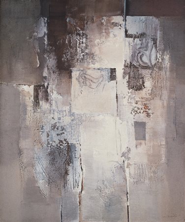 MARIO BIONDA Torino 1913 - Penango (AT) 1985 Parete, 1978 polimaterico su...