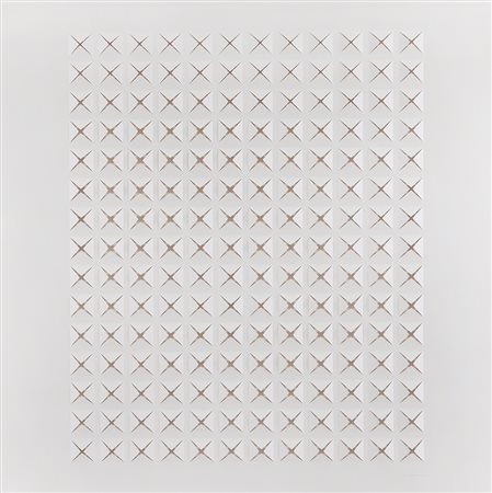 DADAMAINO Milano 02/10/1935 - Milano 04/2004 Senza titolo multiplo in...