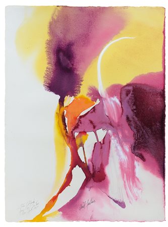 PAUL JENKINS Kansas City 12/07/1923 - New York 09/06/2012 Phenomena white...