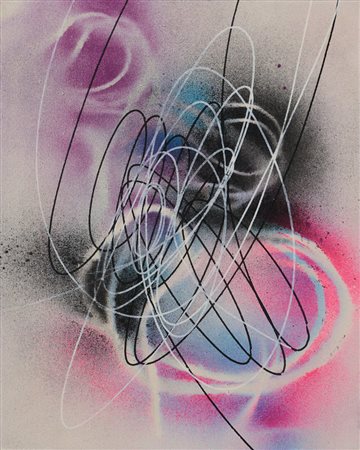 ROBERTO CRIPPA Milano 07/05/1921 - Bresso (Mi) 19/03/1972 Spirali, 1952 olio...