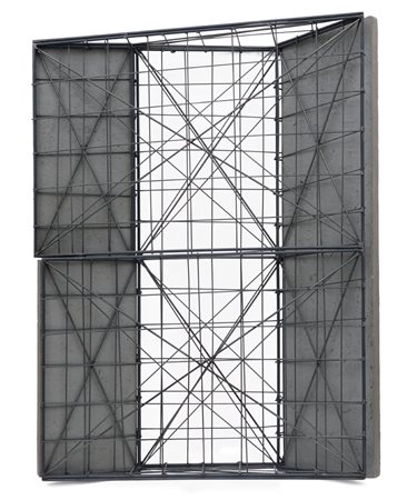 GIUSEPPE UNCINI Fabriano 1929 - Trevi (PG) 31/03/2008 Spazi di ferro, 1989...