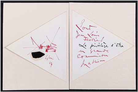 GEORGES MATHIEU Boulogne sur Mer 1921 - Boulogne-Bilancourt 12/06/2012 Senza...