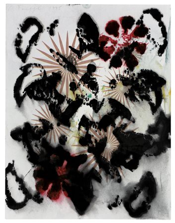 PHILIP TAAFFE New Jersey 1955 Senza titolo, 1995 tecnica mista su carta cm....