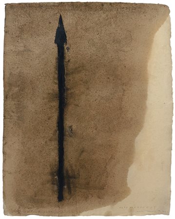 PIERO PIZZI CANNELLA Roma 1955 Nord Nordovest, 2002 tecnica mista su cartone...