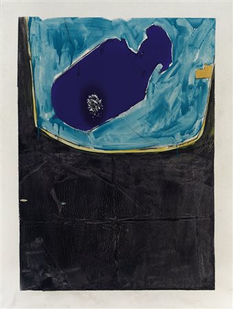 MARIO SCHIFANO Homs (Libia) 1934 - Roma 26/01/1998 Senza titolo, 1997 smalto...