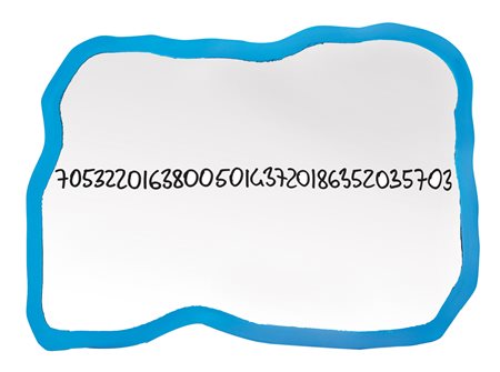 MICHELANGELO PISTOLETTO Biella (Vc) 25/06/1933 Frattali, 1999/2000 smalti su...