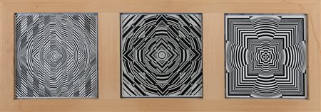 MANFREDO MASSIRONI Padova 1937 - Padova 01/12/2011 Trittico, 1965 trittico di...