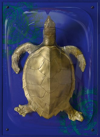 CRACKING ART S.O.S. World Testuggini a Venezia, 2001 scultura in plastica cm....