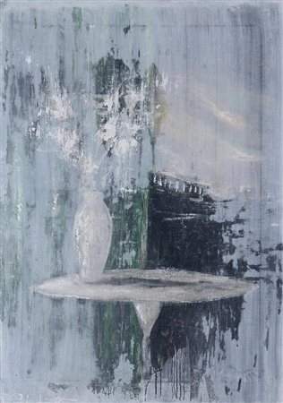 PIERLUIGI PUSOLE Torino 22/08/1963 Rai quattro, vision, 1993 olio e tecnica...