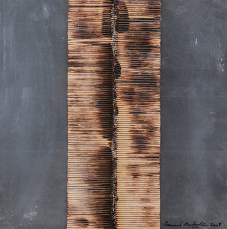 BERNARD AUBERTIN Fontenay aux Roses 1934 Dessin de feu, 2008 fiammiferi su...