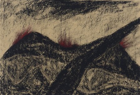 ARCANGELO Avellino 15/09/1956 Senza titolo, 1986 tecnica mista su carta cm....