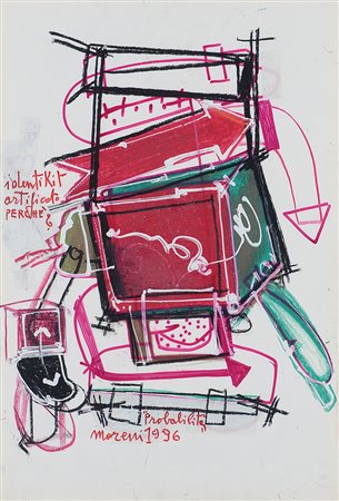 MATTIA MORENI Pavia 12/11/1920 - Brisighella 1999 L'identikit artificato,...