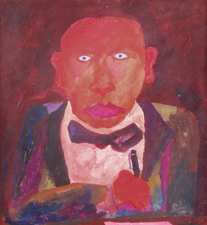 FRANZ BORGHESE Roma 21/01/1941 - Roma 17/12/2005 Majakowskij, 1974 tecnica...