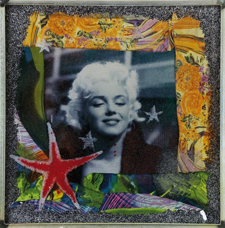OMAR RONDA Portula (Bi) 11/09/1947 Marilyn frozen, 2009 plastic + foto cm....