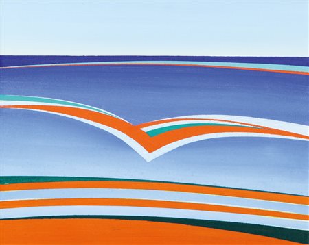 ENZO TARDIA Trapani 09/04/1960 Giochi d'acque numero II, 2003 olio su tela...