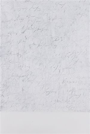 ALFREDO RAPETTI Milano 1961 Muro bianco (cemento), 2010 acrilico su tela cm....