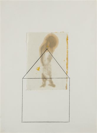 GIANNI DESSI` Roma 19/01/1955 Senza titolo, 2011 tecnica mista e collage su...