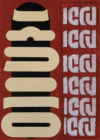 KASIMIR BUISSON Parigi 1970 Senza titolo, 1998 tecnica mista e collage su...