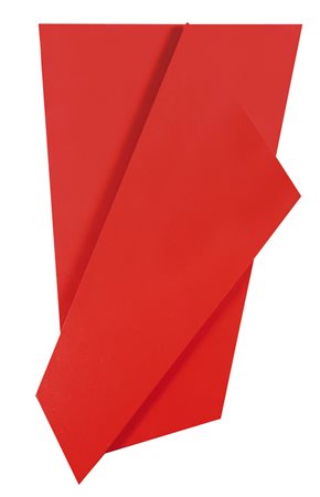 RENATO SPAGNOLI Livorno 1928 Sospensione smalti su assemblaggio di legni cm....