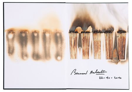 BERNARD AUBERTIN Fontenay aux Roses 1934 Dessin de feu, 2010 applicazioni di...