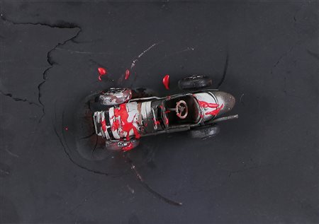 BERNARD AUBERTIN Fontenay aux Roses 1934 Senza titolo, 2010 acrilico e...