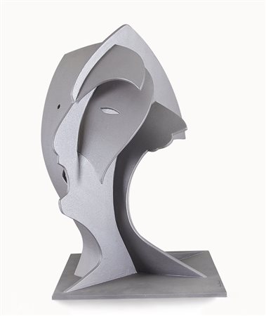 MAURIZIO ARCARI Mondavio (PS) 1958 Eco, 2007 scultura in legno sagomato...