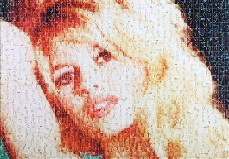 MARIA MURGIA Ossi (SS) 1935 Omaggio a Brigitte Bardot, 2008 fotomosaico...