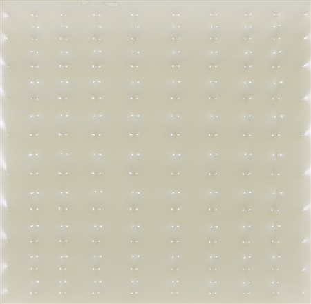 ENRICO CASTELLANI Castelmassa (Ro) 04/08/1930 Scultura-volume multiplo in...