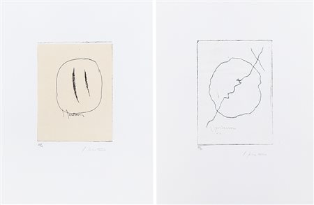 LUCIO FONTANA Rosario Santa Fe' (Argentina) 19/02/1899 - Varese 06/11/1968...