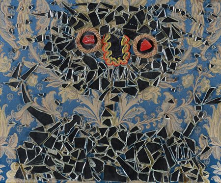 ENRICO BAJ Milano 31/10/1924 - Varese 15/06/2003 Personaggio allo specchio,...