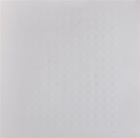 DADAMAINO Milano 02/10/1935 - Milano 04/2004 Senza titolo cartoncino...