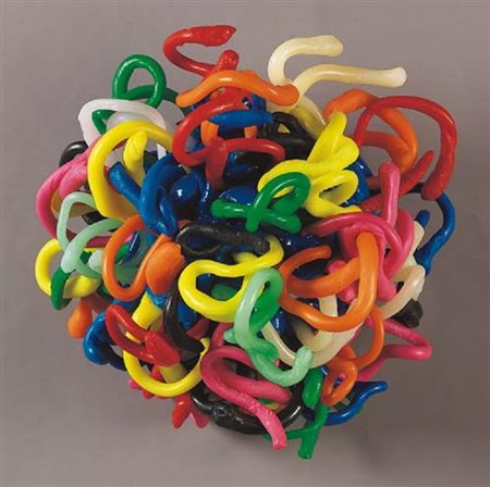 ALEX ANGI Cannes (Francia) 25/11/1965 Plastic virus, 2006 plastiche colorate...