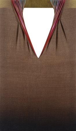 JORRIT TORNQUIST Graz 1938 Vestiario cerimoniale della Mongolia, 1992 pieghe...