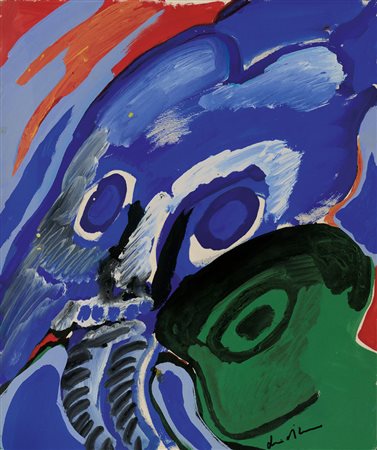 BENGT LINDSTROM Stoccolma 1925 - Njurunda 30/01/2008 Composizione acrilici su...