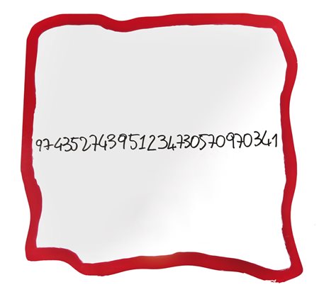 MICHELANGELO PISTOLETTO Biella (Vc) 25/06/1933 Frattali, 1999/2000 smalti su...