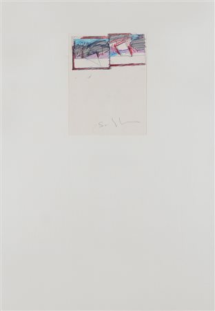 MARIO SCHIFANO Homs (Libia) 1934 - Roma 26/01/1998 Senza titolo, 1974...