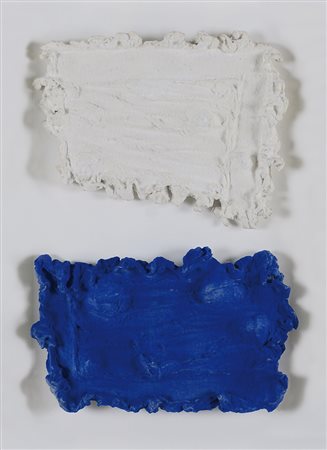 PINO PINELLI Catania 01/10/1938 Pittura BL.B., 1994 tecnica mista su due...