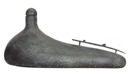 GIUSEPPE MARANIELLO Napoli 1945 In mare aperto, 2000 scultura in bronzo cm....