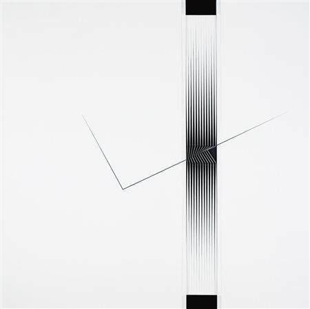 ALBERTO BIASI Padova 02/06/1937 Senza titolo, 2000 assemblaggio di due tele...