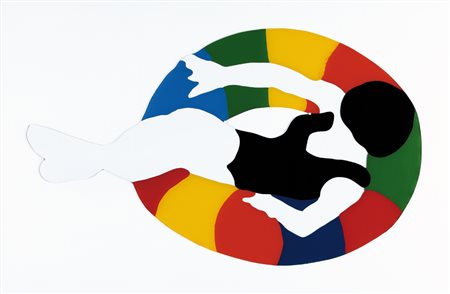 MARCO LODOLA Dorno (Pv) 04/04/1955 Pin Up, 2000 smalti + perspex cm. 59x98,...