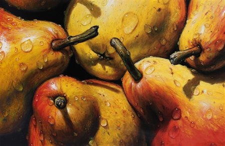 ALMÀ CH Sarroch (Ca) 12/03/1956 Daniela acrilico su tela cm. 93x143, firma e...