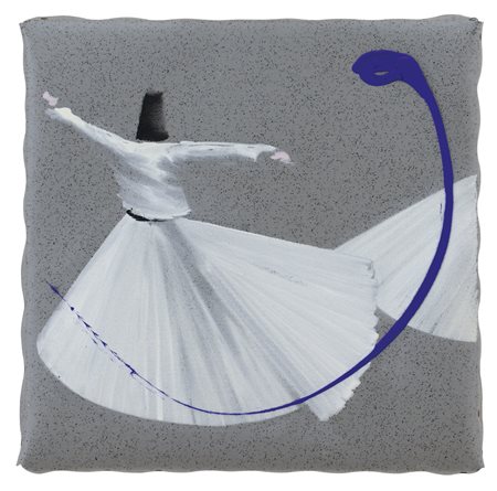 ALDO MONDINO Torino 04/10/1938 - 10/03/2005 Turka (turcatina) olio su...