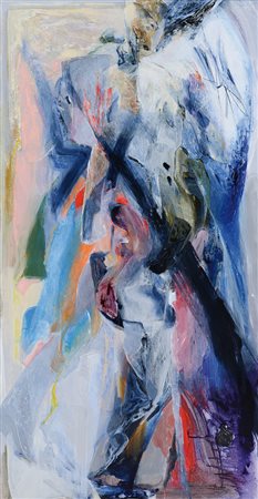 ENNIO CALABRIA Tripoli (Libia) 07/03/1937 Nutus mentis, 2000 olio su tela cm....