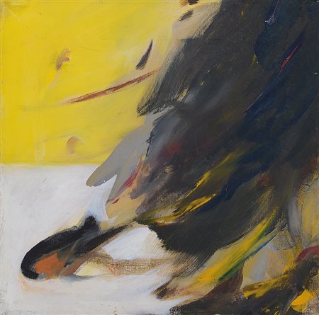 ADRIANO PARISOT Torino 1912 - 2004 Esistenza H, 1974 acrilico su tela cm....