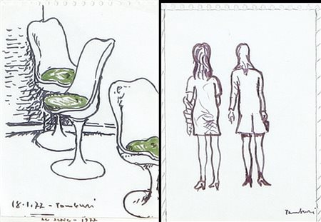 ORFEO TAMBURI Jesi (An) 28/05/1910 - Parigi (Francia) 15/06/1994 Due donne...