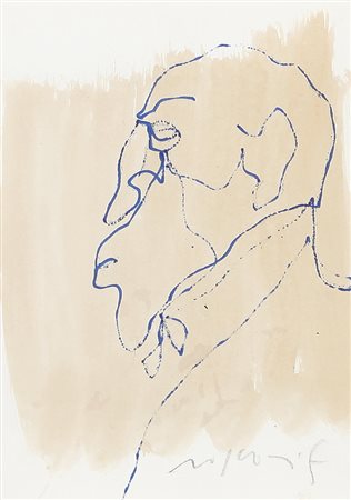 FRANCO ROGNONI Milano 20/09/1913 - Milano 11/03/1999 Profilo tecnica mista su...