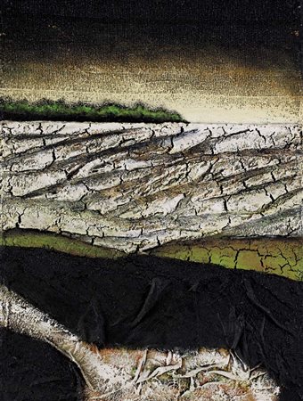 MARIO PASCHETTA Milano 27/04/1949 I pascoli del nord olio, malte e terre...